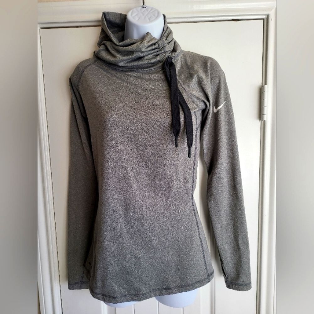 Womens Nike Pro Dri-fit turtleneck sweatshirt